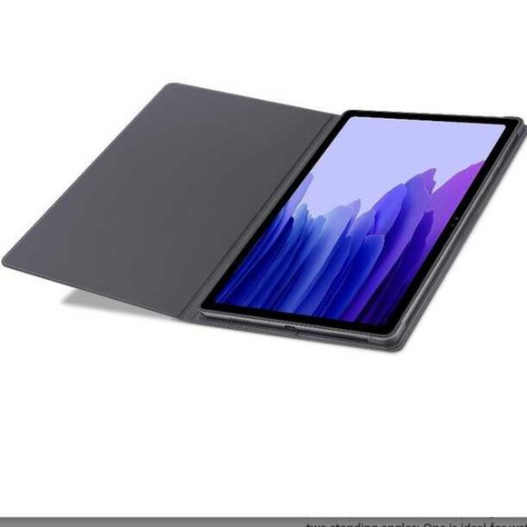 Samsung Electronics Tab A7 Bookcover - Grey (EF-BT500PJEGUJ) - Picture 3 of 9